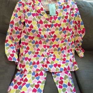 Bedhead Wild at Heart pajamas set Size XL (12-14)
